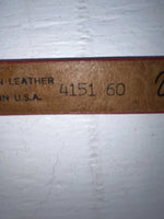 New Red Genuine Leather Wrangler Tooled 28” Belt #4151 JJ-112