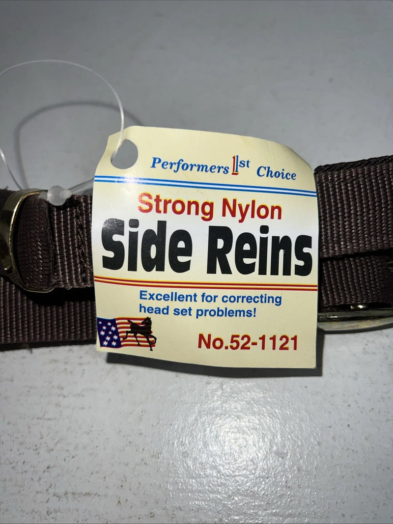 New Performers 1st Choice Strong Nylon Side Reins #52-1121 LLL-38