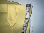 New Vintage Yellow Western Heritage Polyester Pants #G31 VV-24