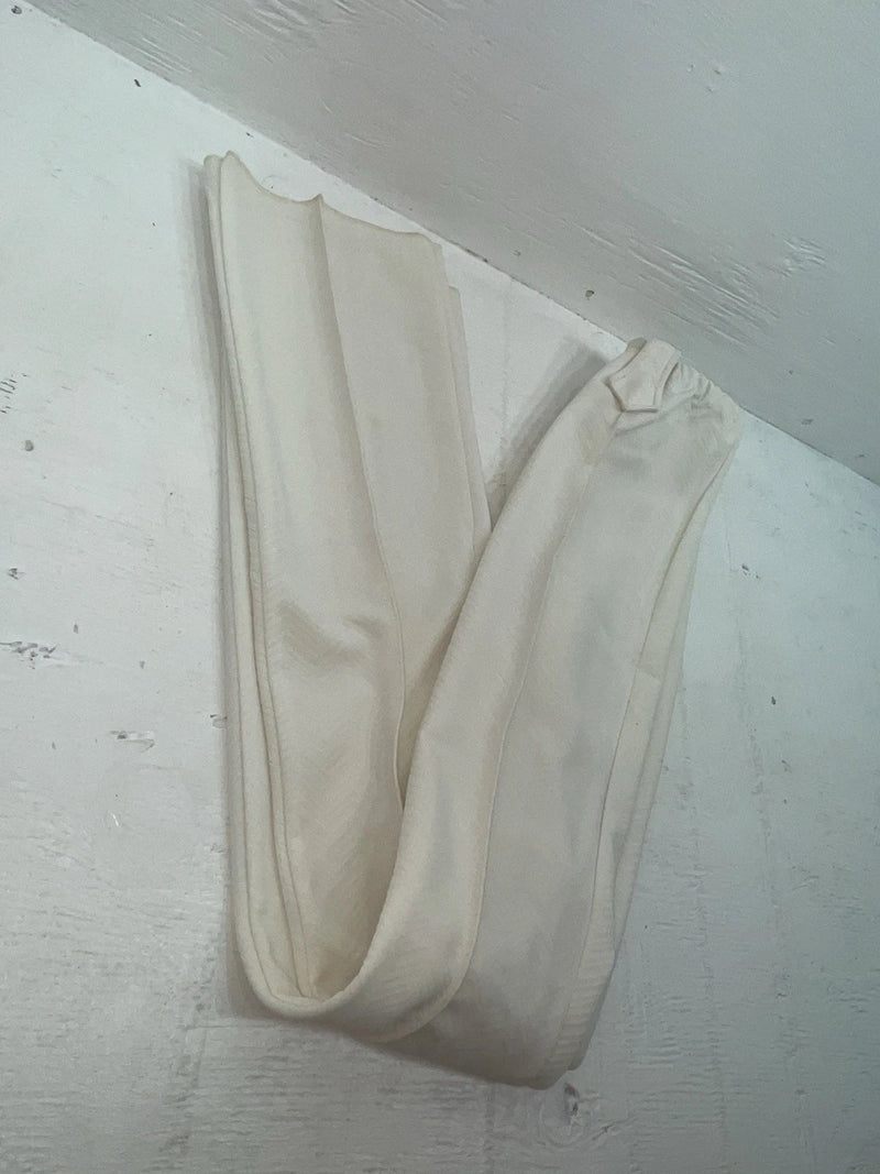 New Vintage White Panhandle Slim Polyester Pants #1534 3A-62