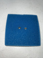 New Women’s Montana Silversmiths Silver Gold Teddy Bear Earrings. ER227 A-39