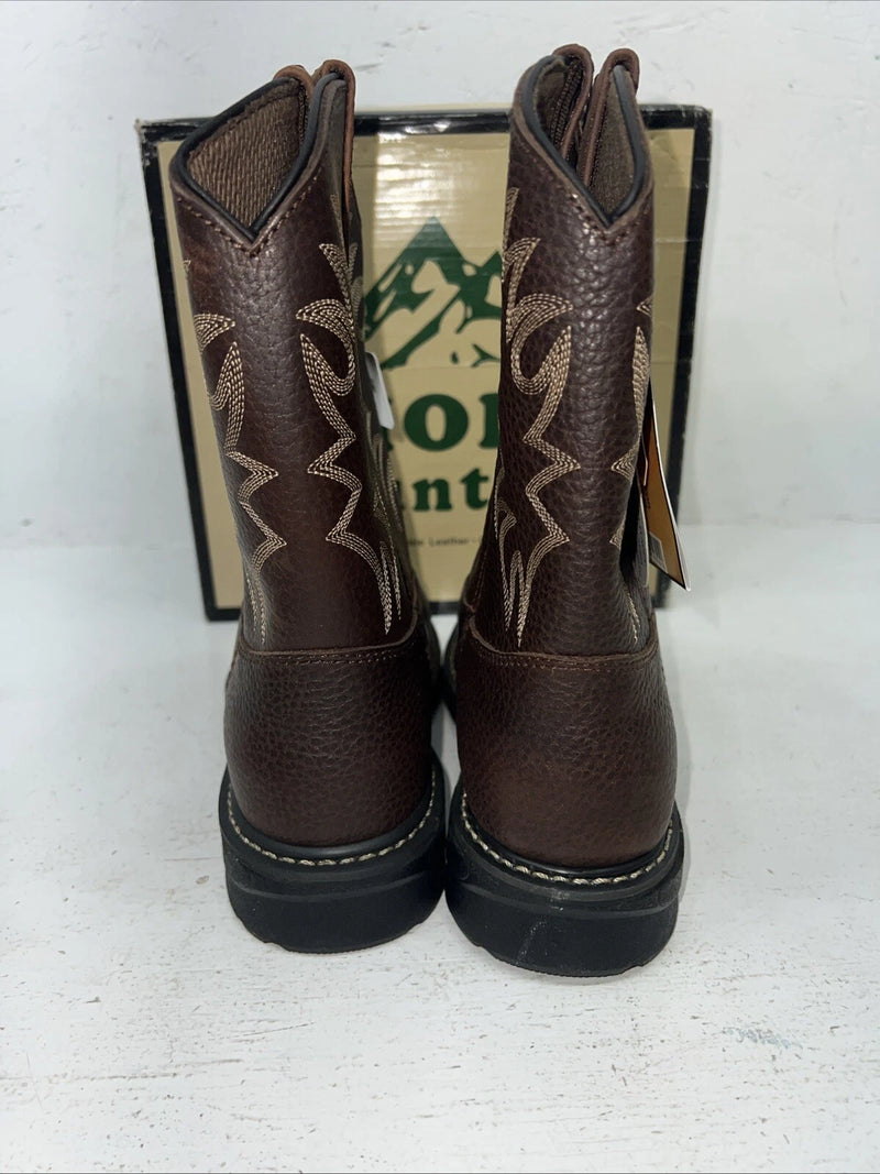 New Women’s Brown Smoky Mountain Cowboy Boots. 2471Y 6.5 6 1/2 Y. 19-60