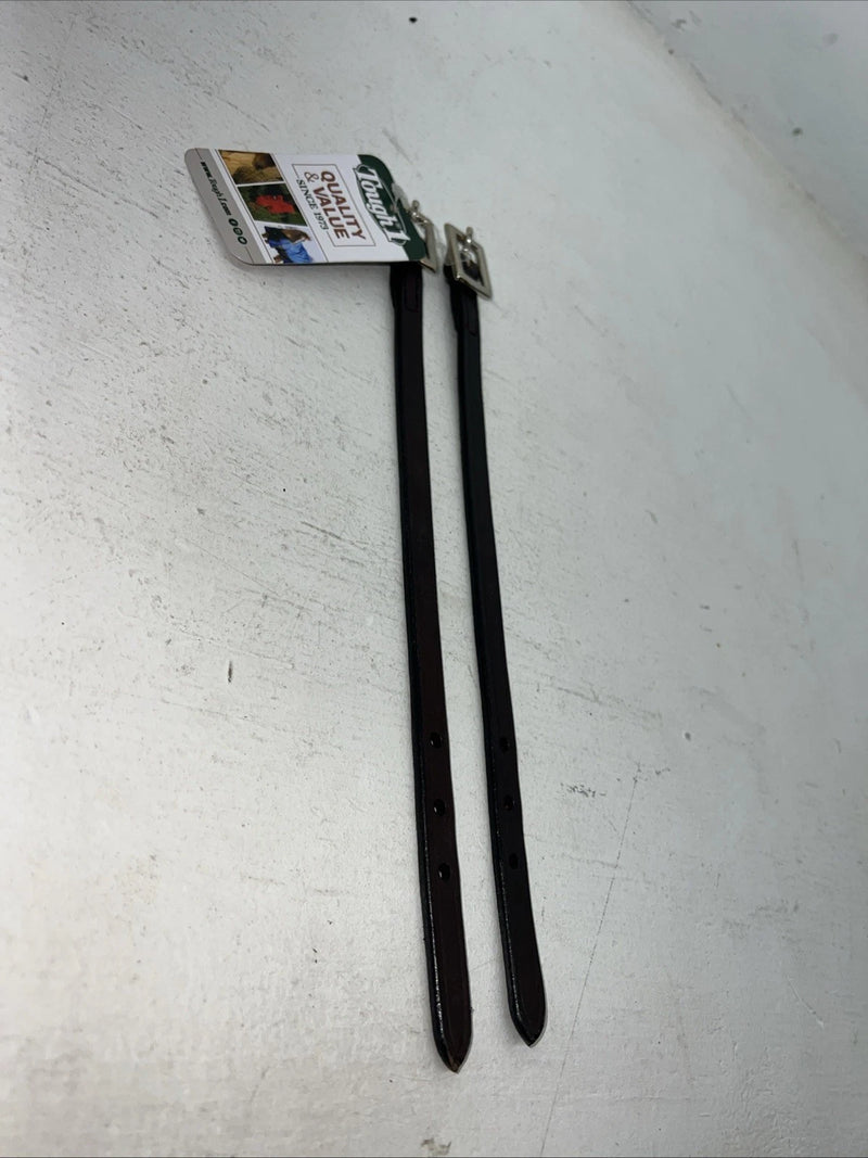 New Tough 1 Dark Oil Leather Straight Stirrup Hobble Strap #56-1132 FF-24