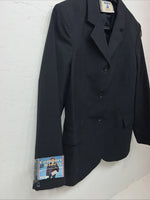 New Women’s Comfort Riders Blue Hunt Meister Riding Coat 12 Long JJ-603