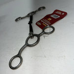 New Tough 1 5” Sweet Iron Junior Cow horse Snaffle Bit Copper Strips. #25094 U-3