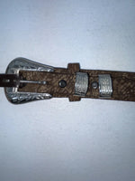New Brown Genuine Leather Nocona 30” Belt #151120230 Z-56