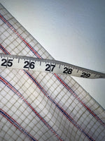 New Women’s White Striped DR Westerns Long Sleeve Button Up Shirt 3B-86