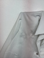New Women’s Panhandle Slim Gray Long Sleeve Pearl Snap Size 30 KK-14