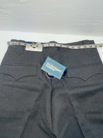 New Vintage Gray Circle S Polyester Pants #4P0476 OO-46