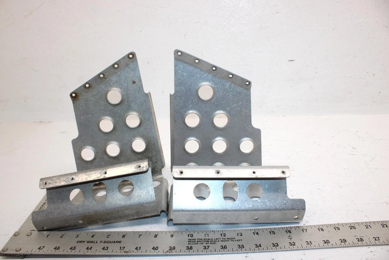 1992 Arctic Cat Jag Deluxe Oem Footrest Set (Silver) 0706-867 0706-866 SA58