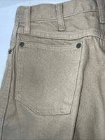 New Men’s Tan Cowboy Cut Classic Fit Wrangler Jeans. 13/14x34 G-5