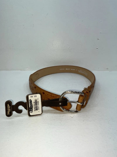 New Brown Genuine Leather Nocona 26” Belt #N24602153 Z-52