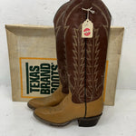 New Women’s Brown Texas Brand Cowboy Boots. 6 B. 20-80