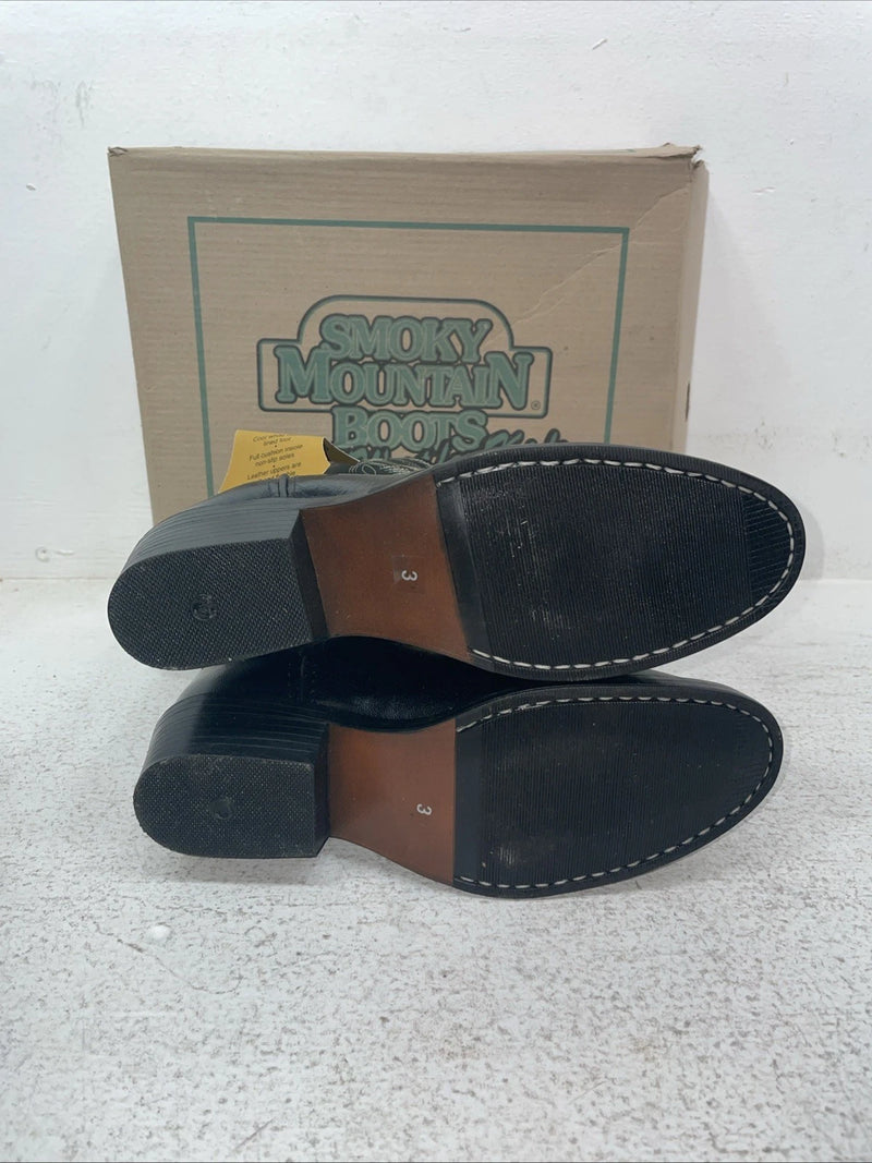 New Kids Black Smoky Mountain Cowboy Boots. 3045 C 3. 22-6