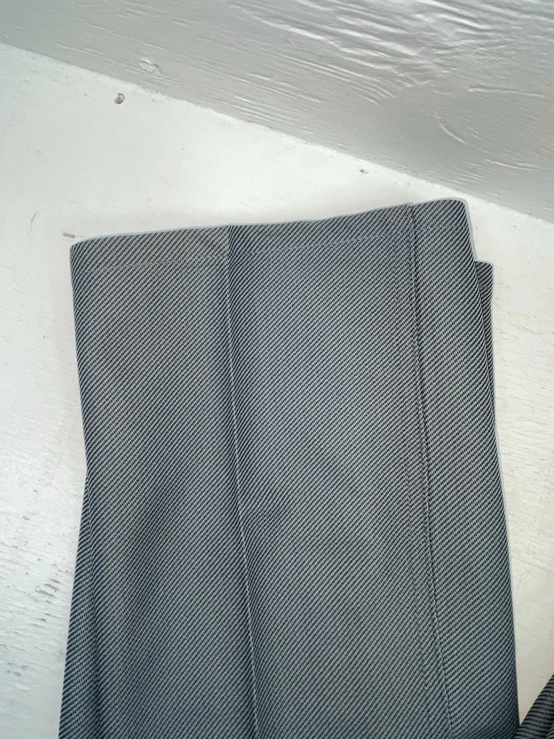 New Vintage Gray Speckled Miller Polyester Pants #2624 OO-74