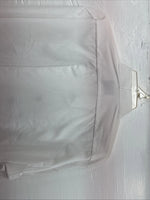 New Classix White Long Sleeve Button Up English Shirt XL AA-49