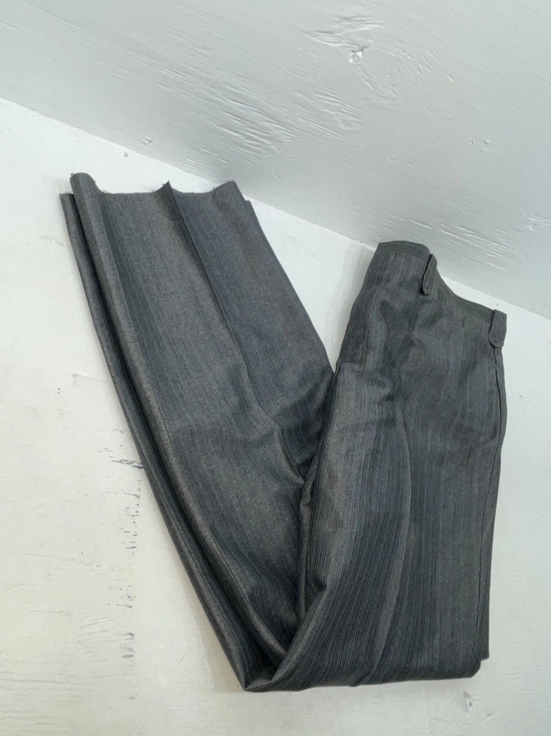 New Vintage Gray Circle S Polyester Pants #CP5091 OO-10