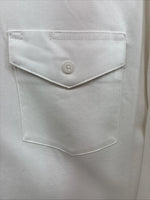 New Men’s Wrangler White Long Sleeve Button Up 17 X 35 XL R-72