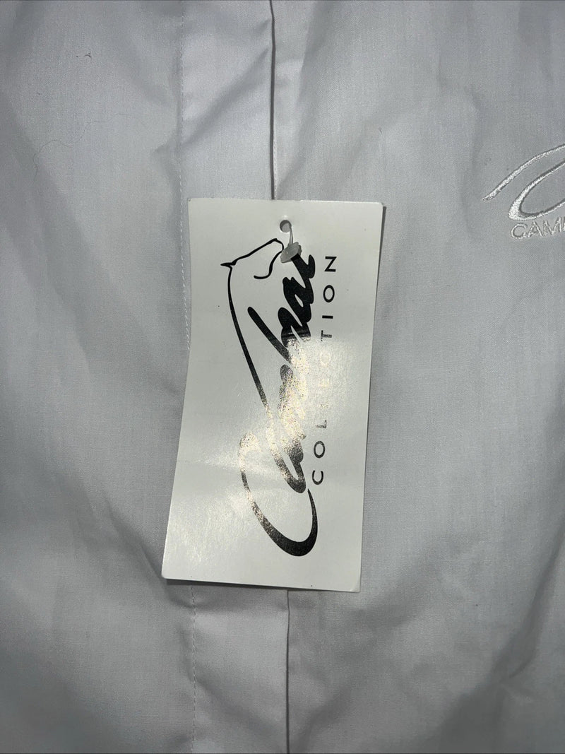 New Women’s White Cambrai Long Sleeve English Shirt. 14 G-60