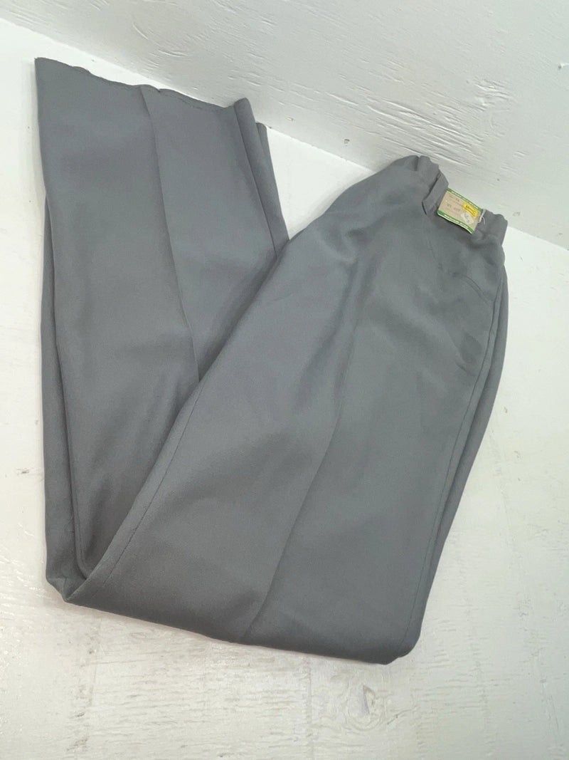 New Vintage Gray H Bar C Polyester Pants #MR477 ZZ-29
