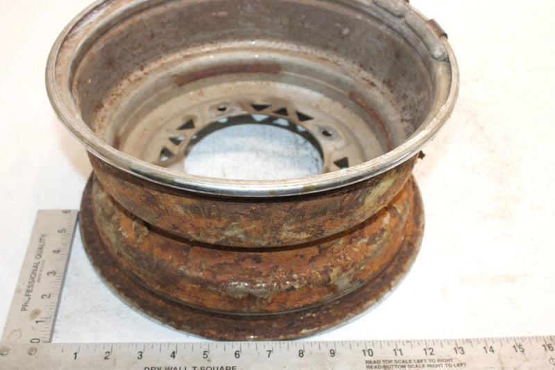 03 Polaris Sportsman 600 Oem 12x65 Front Wheel Rim 1520563-067 1523448-067 AP86