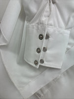 New Women’s Dickson Jenkins White Long Sleeve Pearl Snap Size 18 GG-16