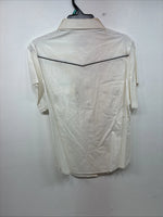 New Kids Cumberland White Short Sleeve Pearl Snap XL II-48