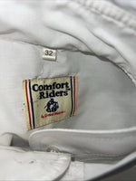 New Women’s White Sleeveless Tough 1 Comfort Riders English Shirt. 32 G-35