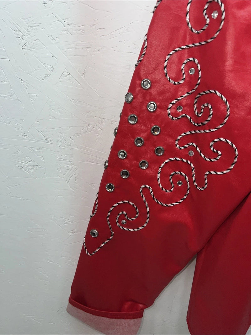 New Women’s Red 1849 Authentic Ranchwear Western Show Jacket XL WW-31
