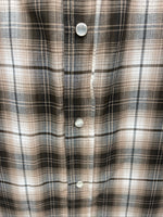 New Men’s ELY Cattleman Tan Long Sleeve Pearl Snap 3XL E-34