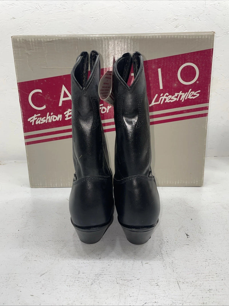 New Women’s Black Capezio Cowboy Boots. L 290 7 M. 17-24