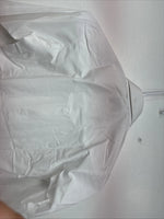 New Boys ELY Cattleman Cattleman White Long Sleeve Pearl Snap Size 10 DD-95