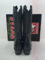 New Men’s Black Texas Brand Cowboy Boots. 6810 10 D. 7-38
