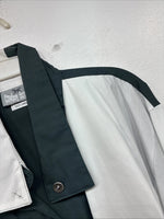 New Women’s Cowboy Threads Green White Long Sleeve Button Up Large MM-138