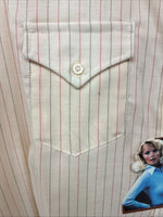 New Women’s Panhandle Slim Yellow Long Sleeve Pearl Snap Size 30 KK-101