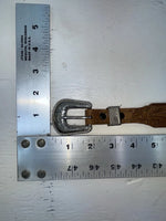 New Brown Genuine Leather Acme Tooled 28” Belt #5022 JJ-161