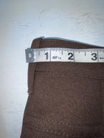 New Vintage Brown Dickson Jenkins Polyester Pants #5991 ZZ-59