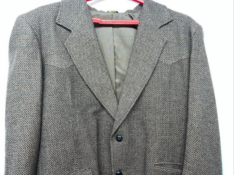 New Men’s Pioneer Wear Brown Suit Jacket 46 #12580 AA-604