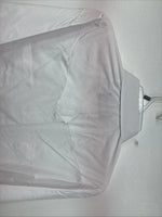 New Women’s White Horse White Long Sleeve Pearl Snap Large KK-74