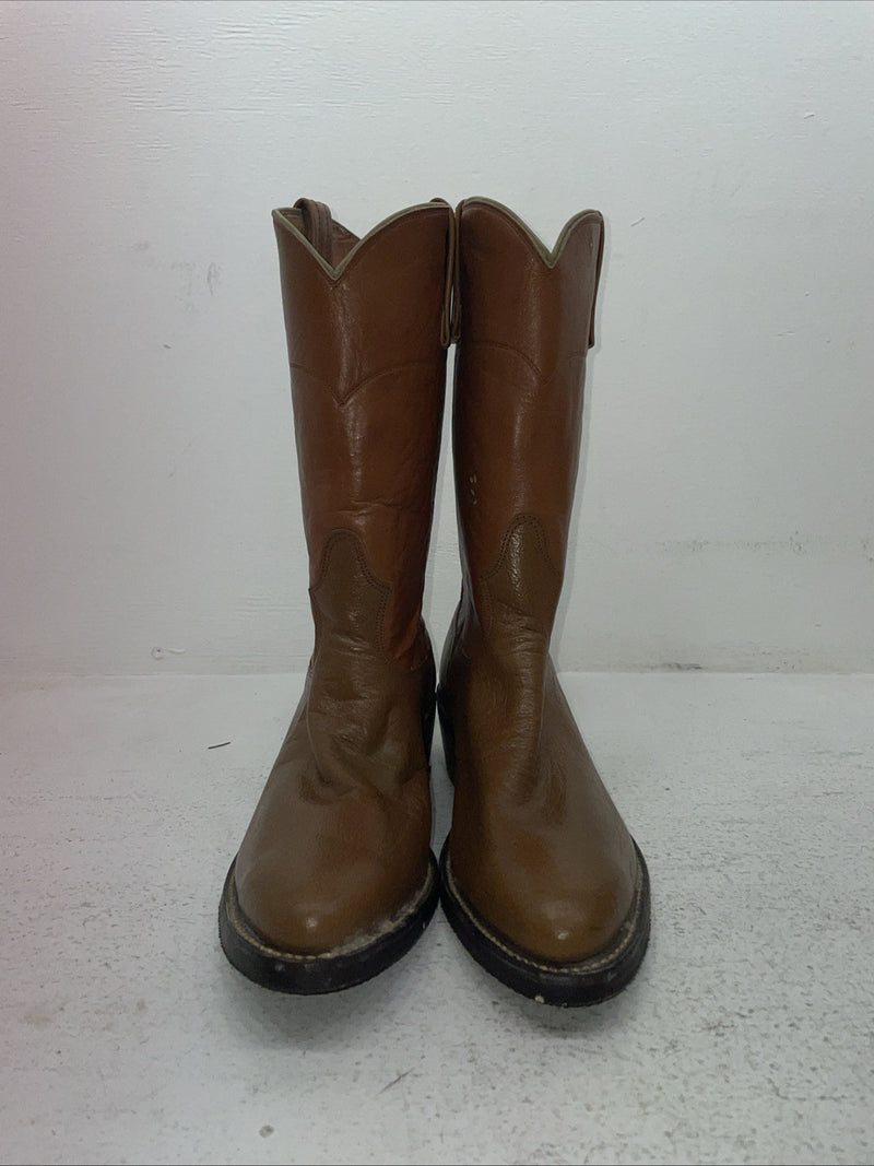 New Men’s Brown Neolite Cowboy Boots. 8112 9 D. 4-128