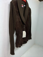 New Women’s Miller Brown Dress Jacket Medium #298-0605 UU-11