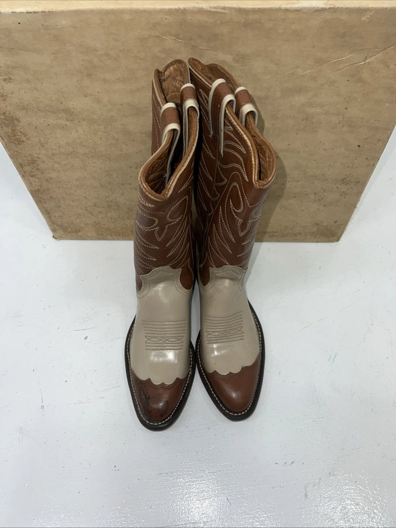New Women’s Texas Imperial Brown Cowboy Boots. 59 6 N. 20-11