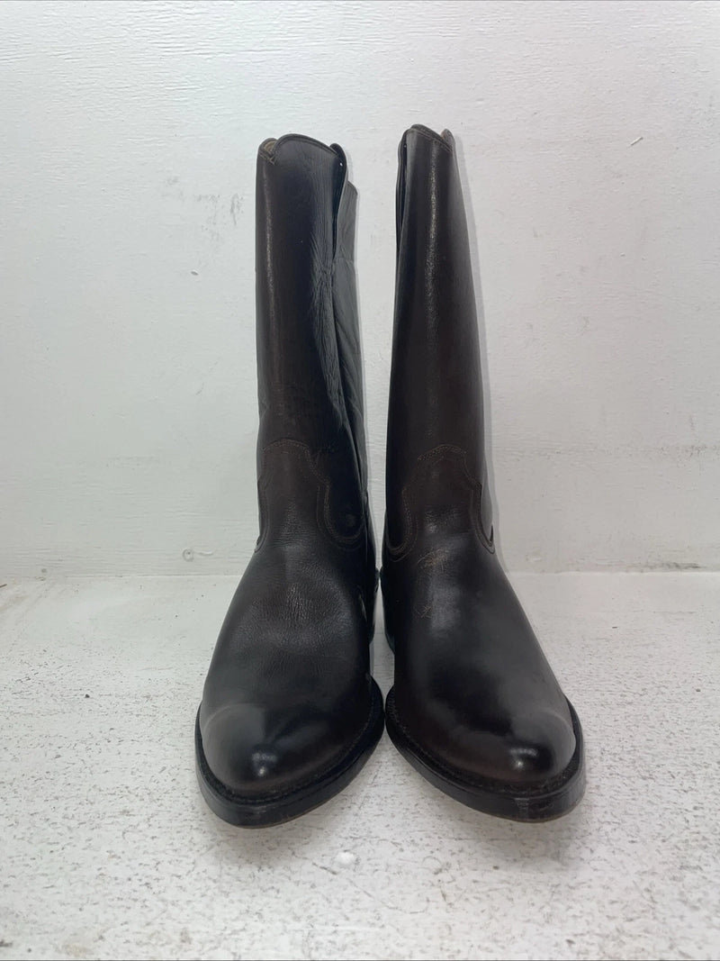New Men’s Brown Acme Cowboy Boots. 6124 8.5 8 1/2 D. 3-101