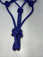 New Tough 1 Purple Poly Rope Tied Halter #50-1000 G-510 