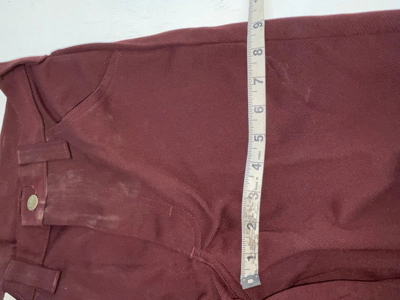 New Vintage Red Lee Polyester Pants #2004061 OO-87