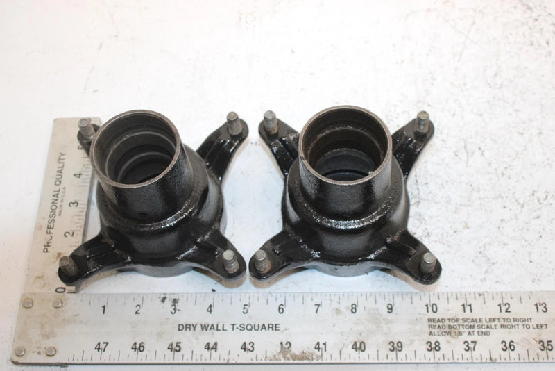 1993 Polaris 350l 6x6 Oem Front Hub Pair (Press In Cap) 1520182 AP153