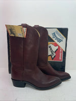 New Men’s Red Texas Brand Cowboy Boots. 7863 9.5 9 1/2 D. 6-88