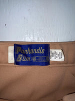 New Vintage Brown Panhandle Slime Polyester Pants #732216 ZZ-62