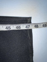 New Vintage Black Circle S Polyester Pants #CP4793 OO-99