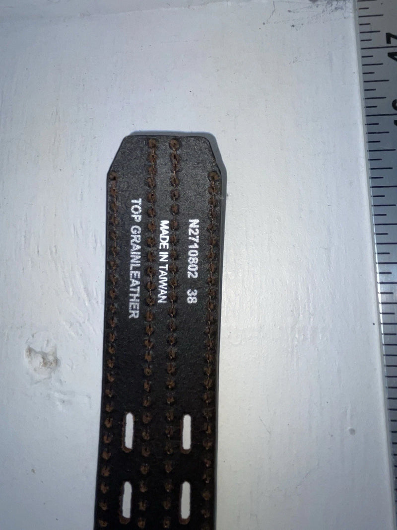 New Brown Genuine Leather HD Xtreme 38” Belt #N2710802 JJ-88